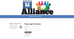 Desktop Screenshot of lialliance.com